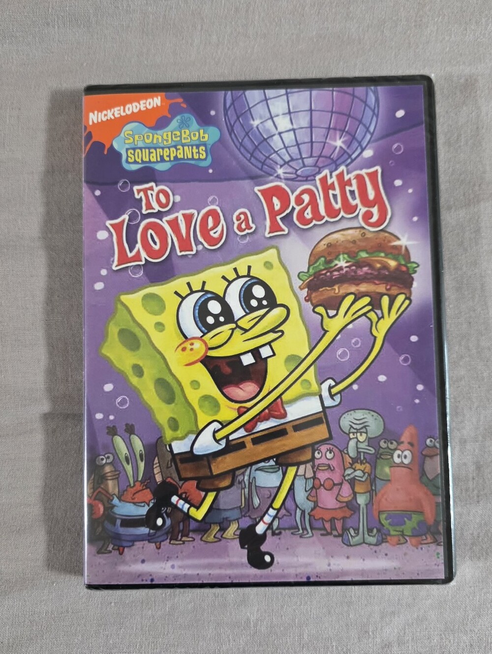 NEW Nickelodeon SpongeBob SquarePants To Love A Patty DVD